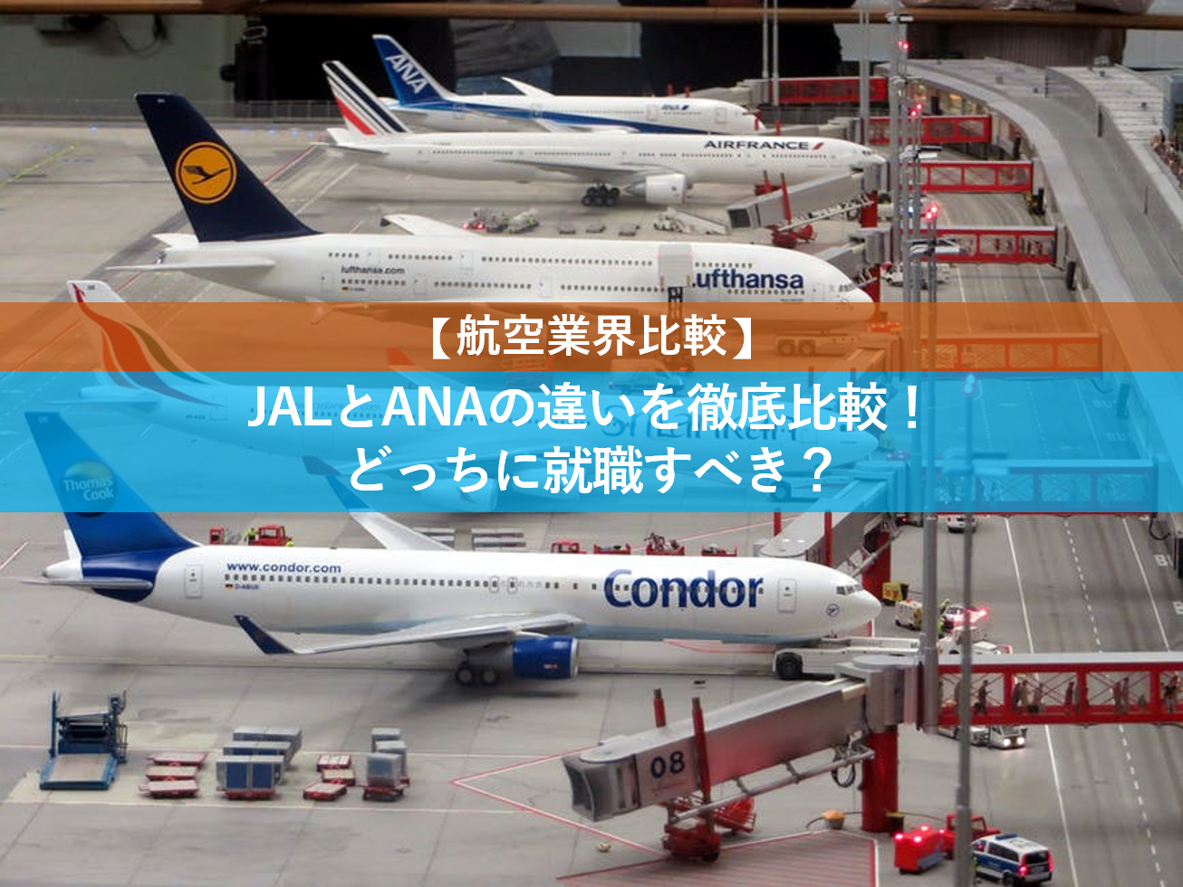 航空業界比較 Jalとanaの違いを徹底比較 どっちに就職すべき